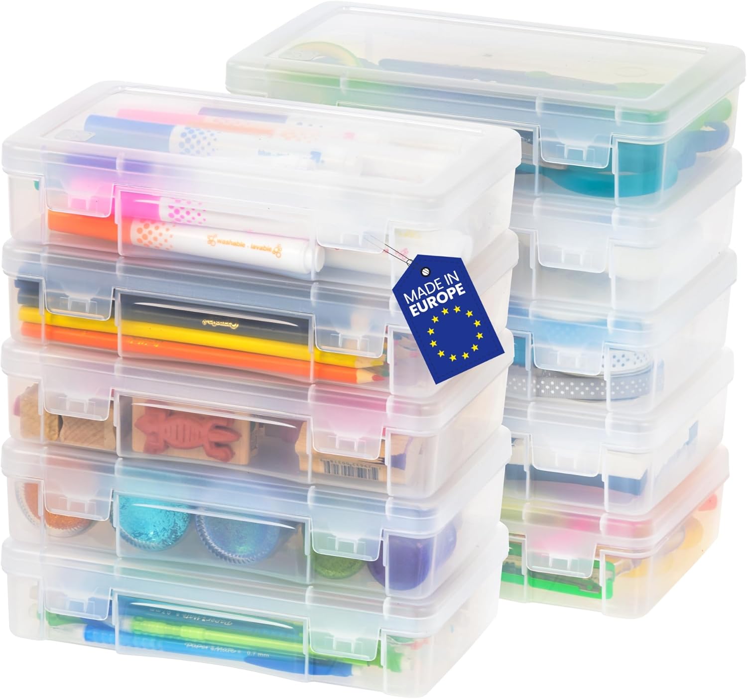 Iris Ohyama Mini Opbergbox 10 Stuks
